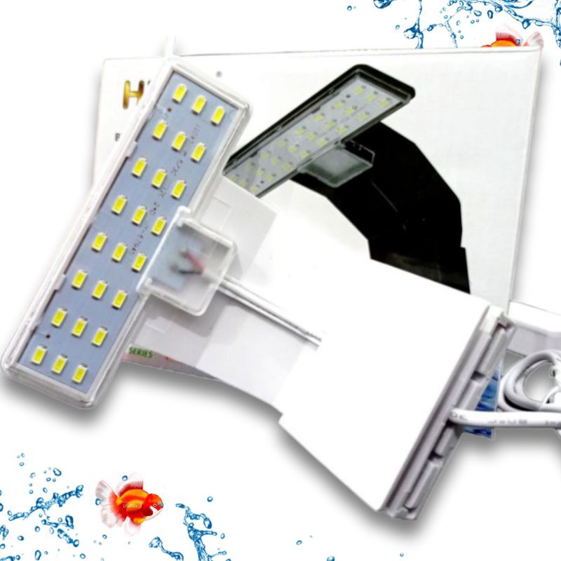 PROMO MURAH Lampu LED AQUARIUM AQUASCAPE JEPIT HIKARI HK X3