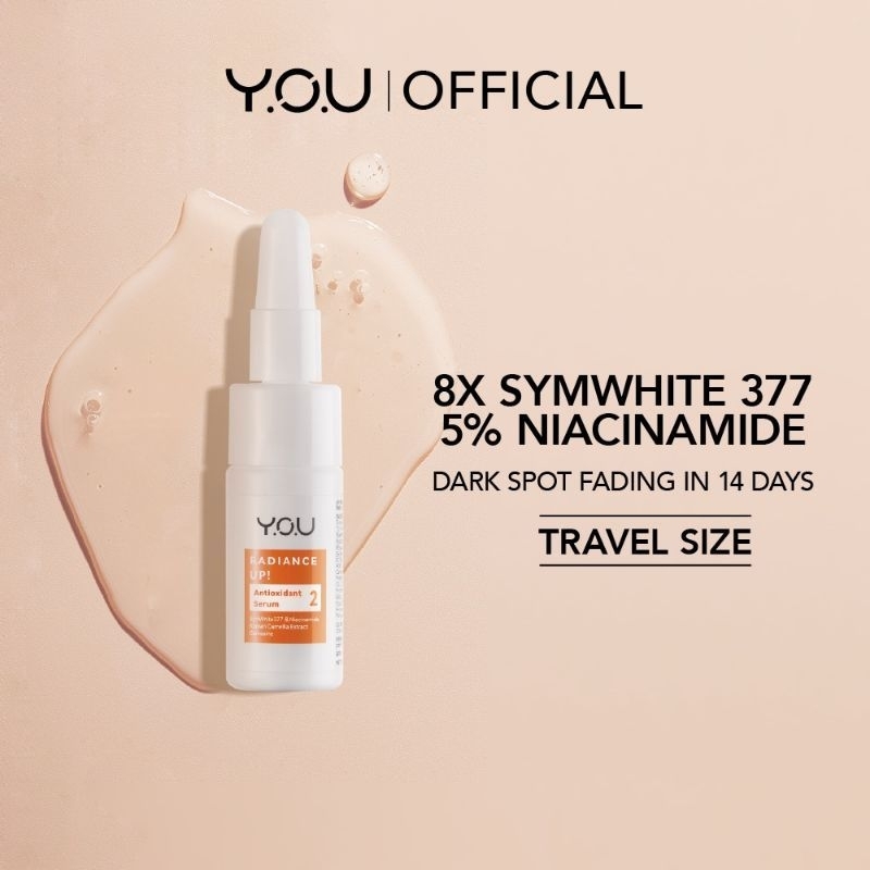 YOU 8X Symwhite 377 Radiance Up Brightening Serum 5ml / YOU Golden Age Refining Serum 5ml