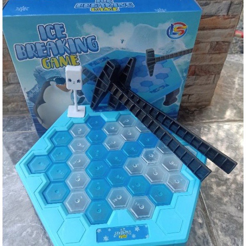 Penguin Traps Ice Breaking Games LZ6 Mainan Games Pinguin Kemasan Dus Pinguin Trap Mainan Save The Penguin