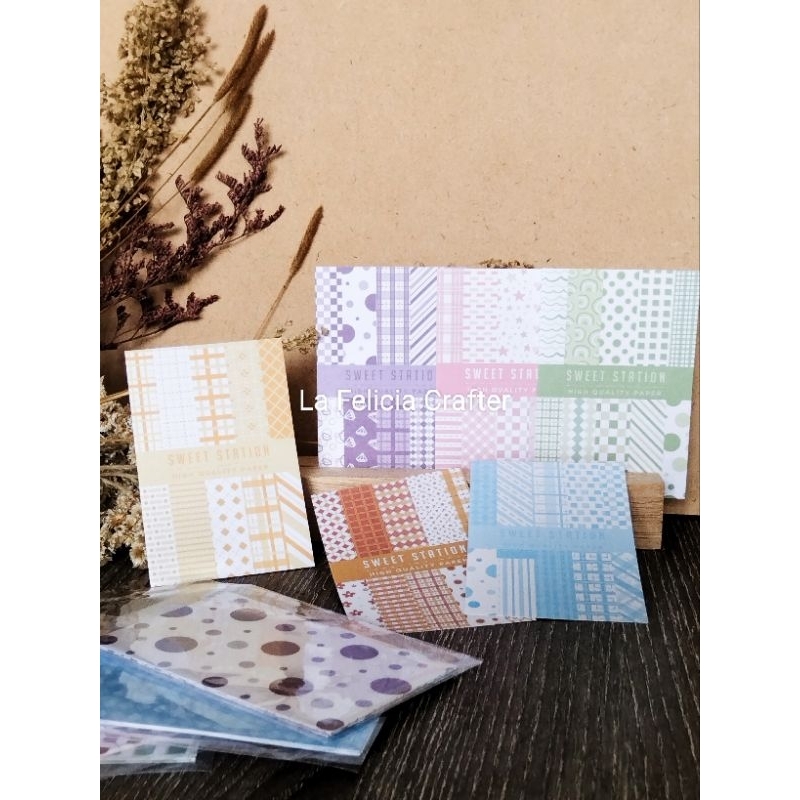 

Kertas Memo Pad Motif Warna Warni Untuk Dekorasi Scrapbook