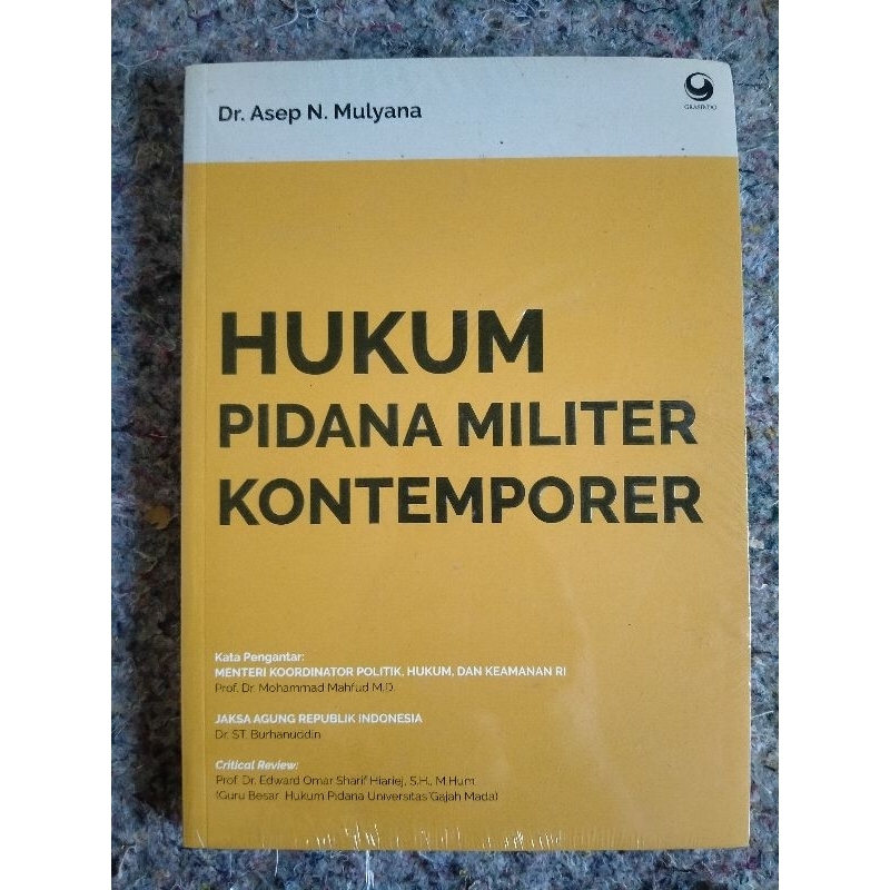 Obral Diskon Buku Hukum Pidana Militer Kontemporer