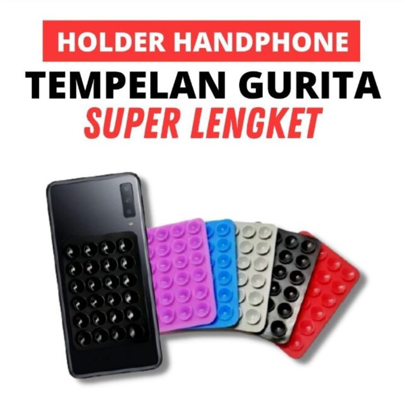 Gurita tempel holder tentakel tempel perekat handphone