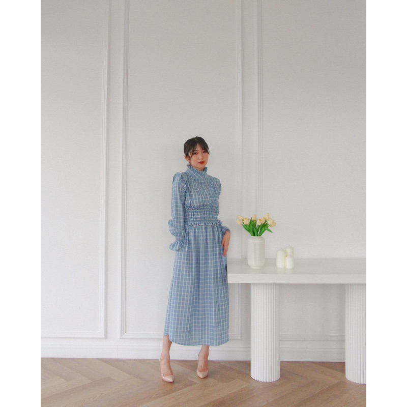 KANON - Ayame dress - Dress vintage maxi hijab friendly korean look