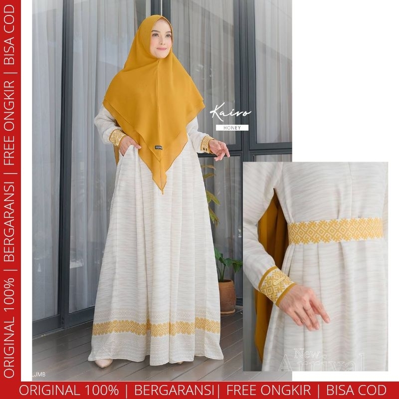 READY (STYLE 3 SET KHIMAR) SARIMBIT KAIRO SERIES BY DIENNA GAMIS