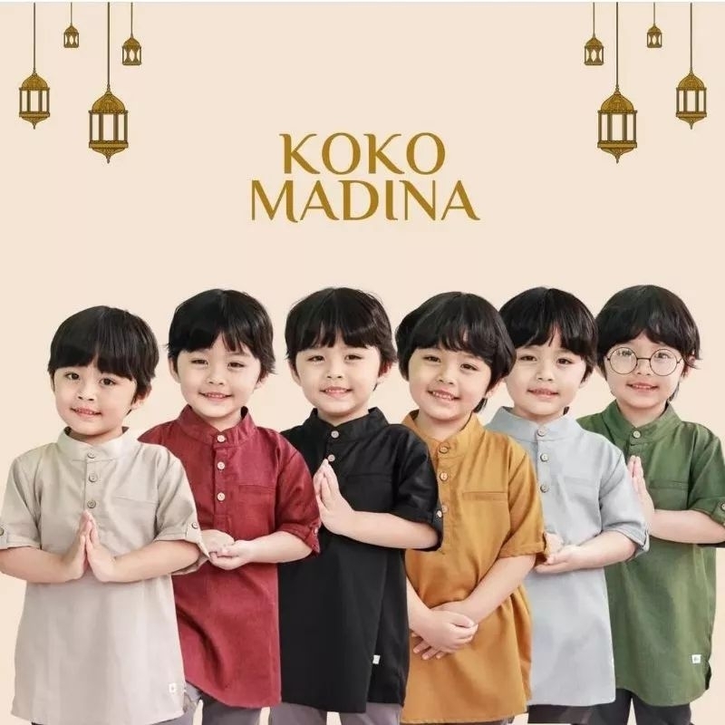 KEMEJA KOKO MADINA BY SMILEE