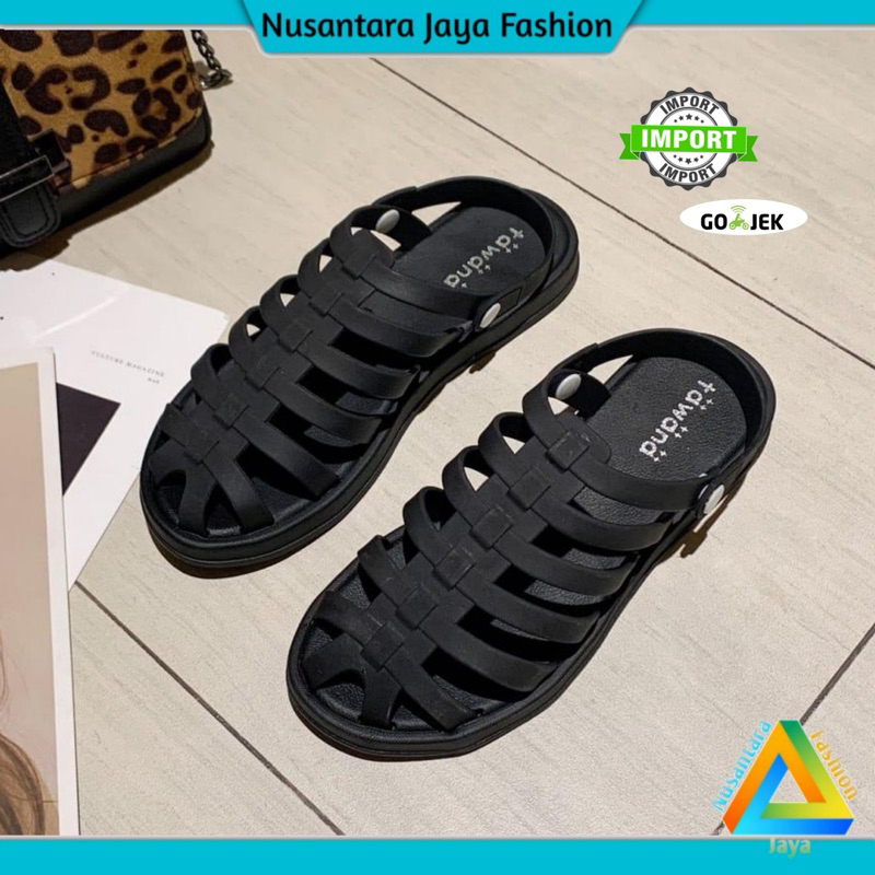 Sandal Gladiator Wanita ANGGUNLY Kekinian Balance 2002-A1