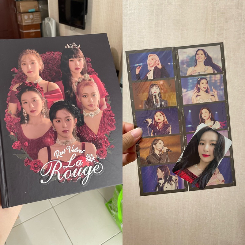RED VELVET LA ROUGE PHOTOBOOK UNSEALED SEULGI PHOTOCARD