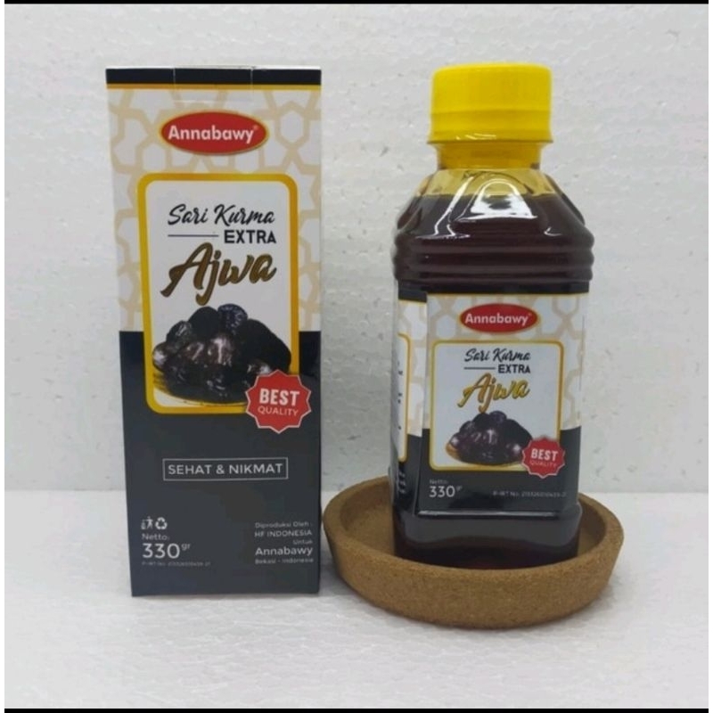

Sari Kurma Ektra Kurma Ajwa Annabawy Atasi Maag, Anemia & Menjaga Kesehatan 330gr