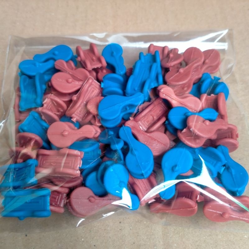 -+72 Pcs Mainan Lantai Biji Bekel Bahan Plastik Jadul Tradisional Grosir