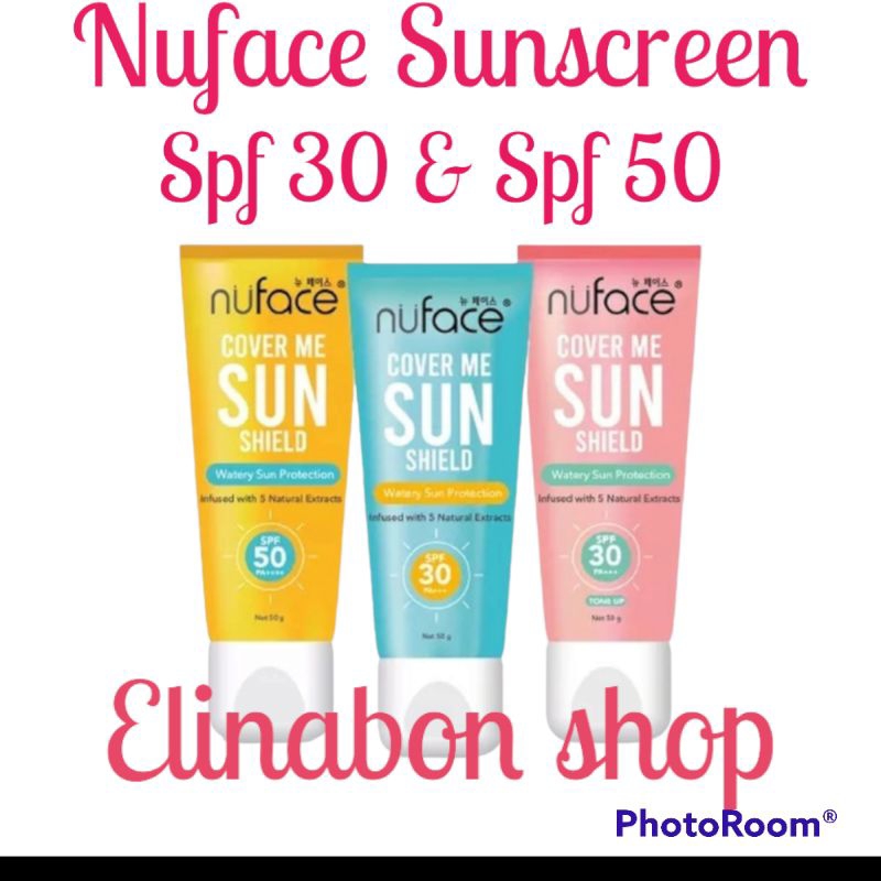 NUFACE Sunscreen Spf 30 &amp; Spf 50