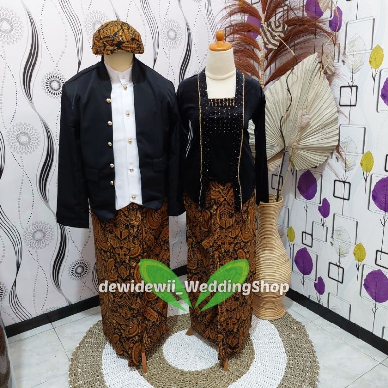 [1set] Sepasang Baju Adat / Baju Prewed || Hewes - Domas Payet