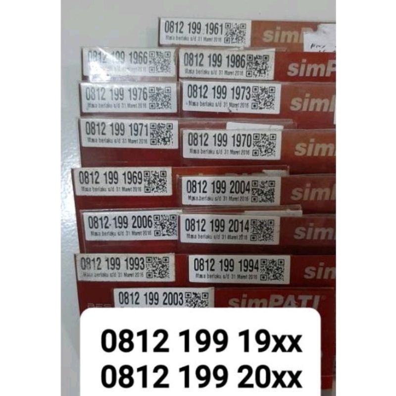 nomor cantik simpati 11 digit seri tahun lahir