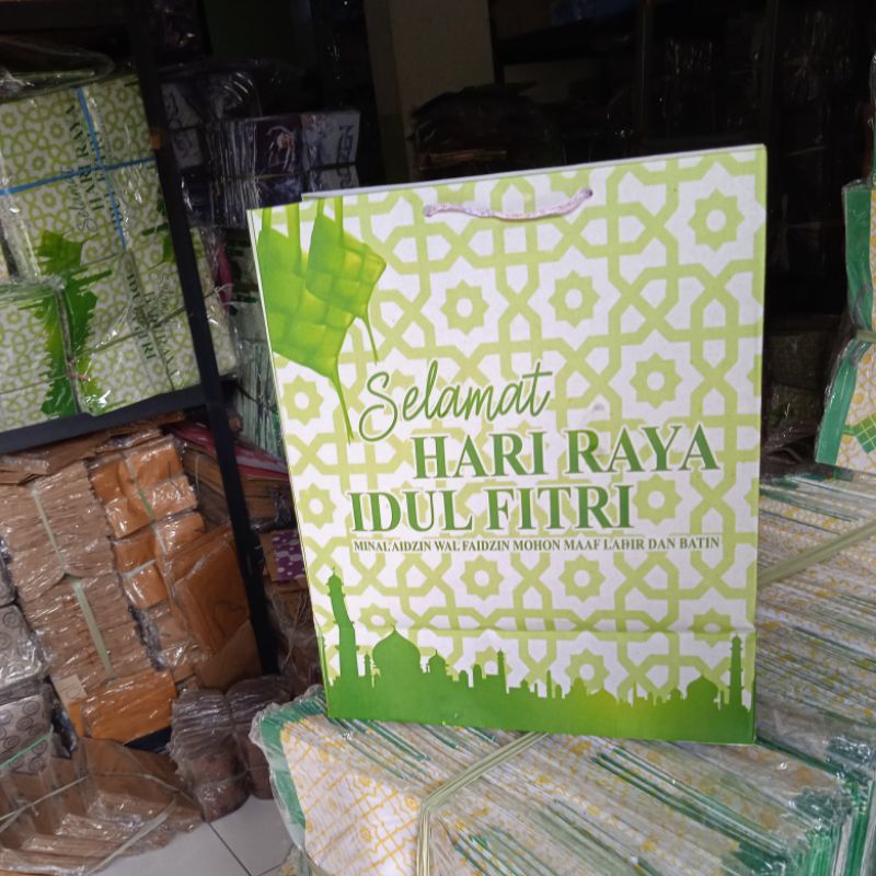 PAPER BAG PARCEL IDUL FITRI / TAS KERTAS LEBARAN