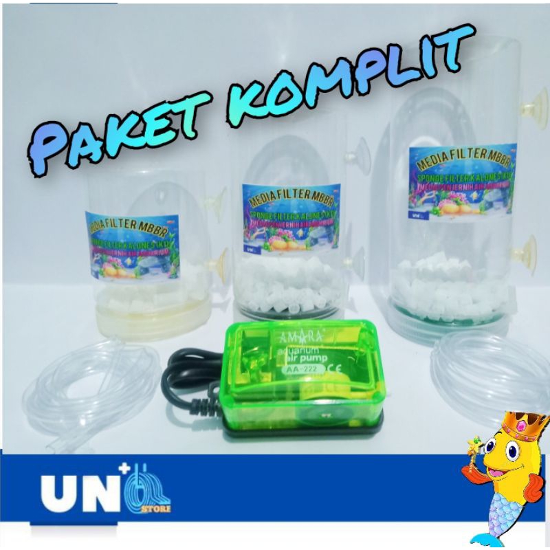 FILTER PENJERNIH AIR AQUARIUM TERMOS/TABUNG MOVING KALDNESS