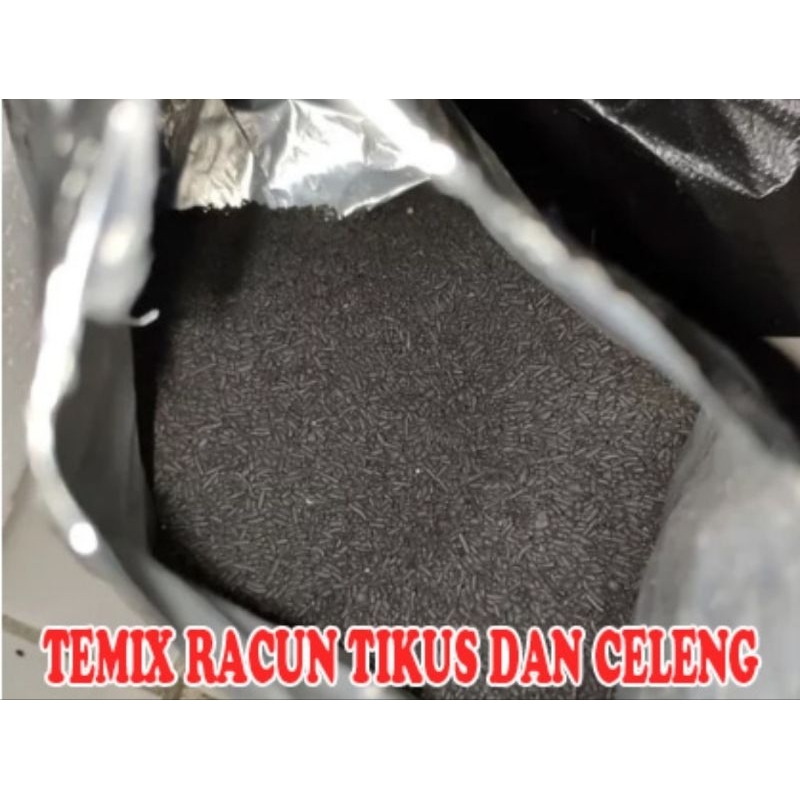 Racun Tikus Temix Original Isi 100 bungkus/Temix Satu Lembar Isi 100 bungkus