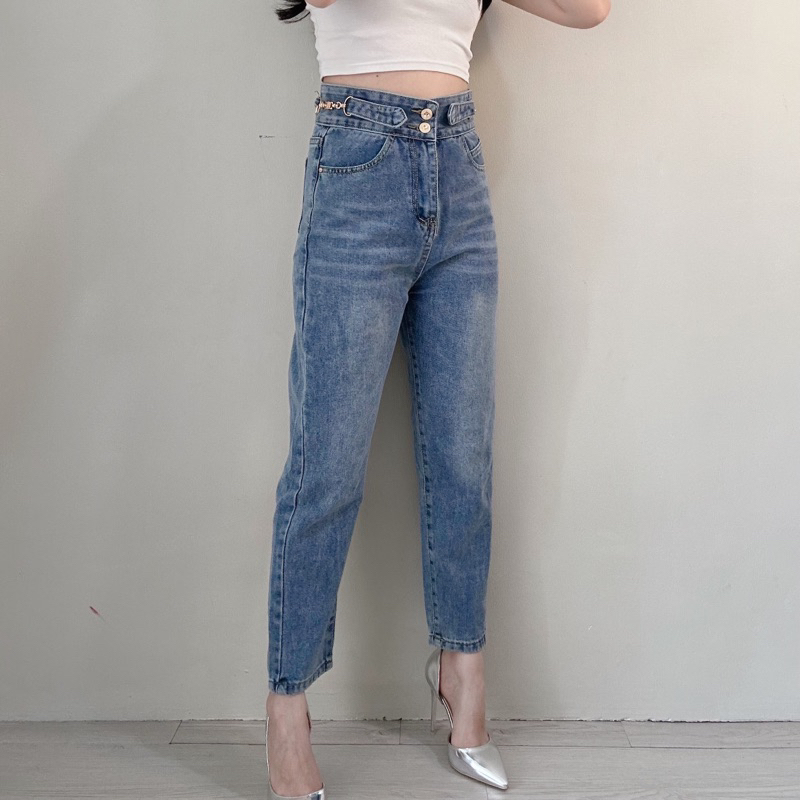 [LUXE.DLABEL] - Jeans 108 | Celana Panjang Highwaist Wanita Jeans Import Premium Quality Jeans Wanita Polos Ripped Jeans Highwaist Jeans Wanita Bangkok Skinny Jeans Highwaist Baggy Jeans Wideleg Jeans Kulot jeans Boyfriend Jeans Wanita Kargo Jeans BKK