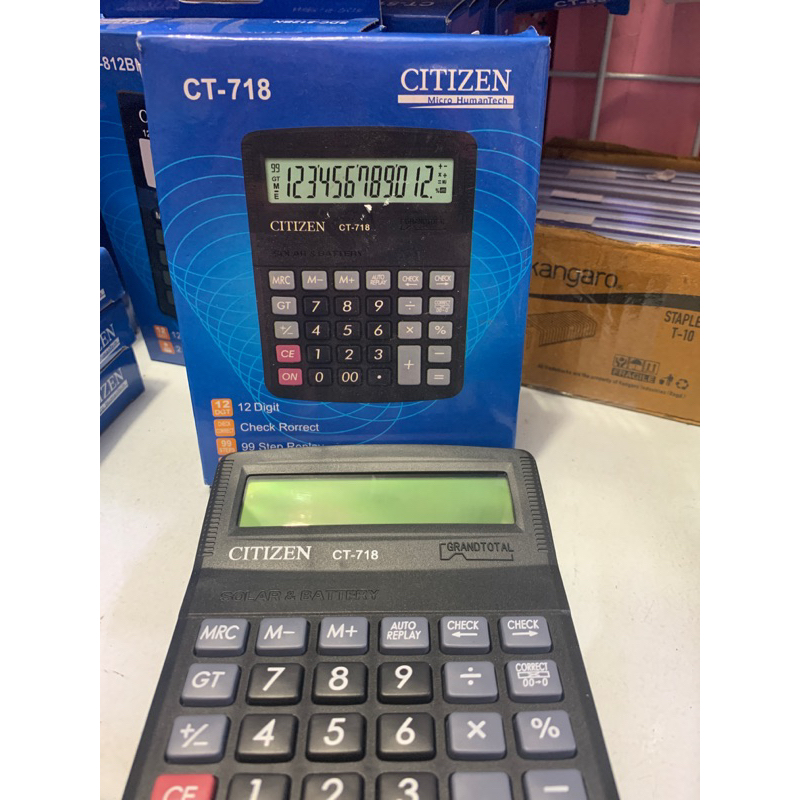 

kalkulator CITIZEN CT 718