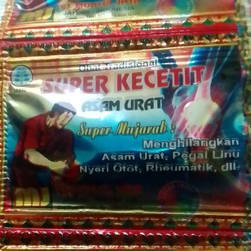 1 SACHET PIL SUPER KECETIT