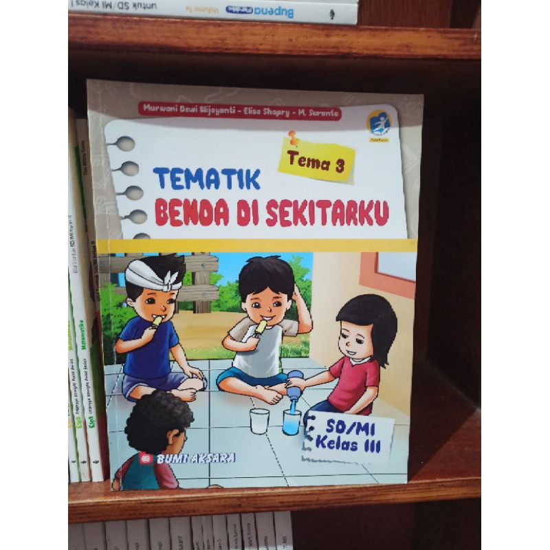 BUKU BEKAS TEMATIK KELAS 3 SD TEMA 3 BUMI AKSARA KURIKULUM 2013