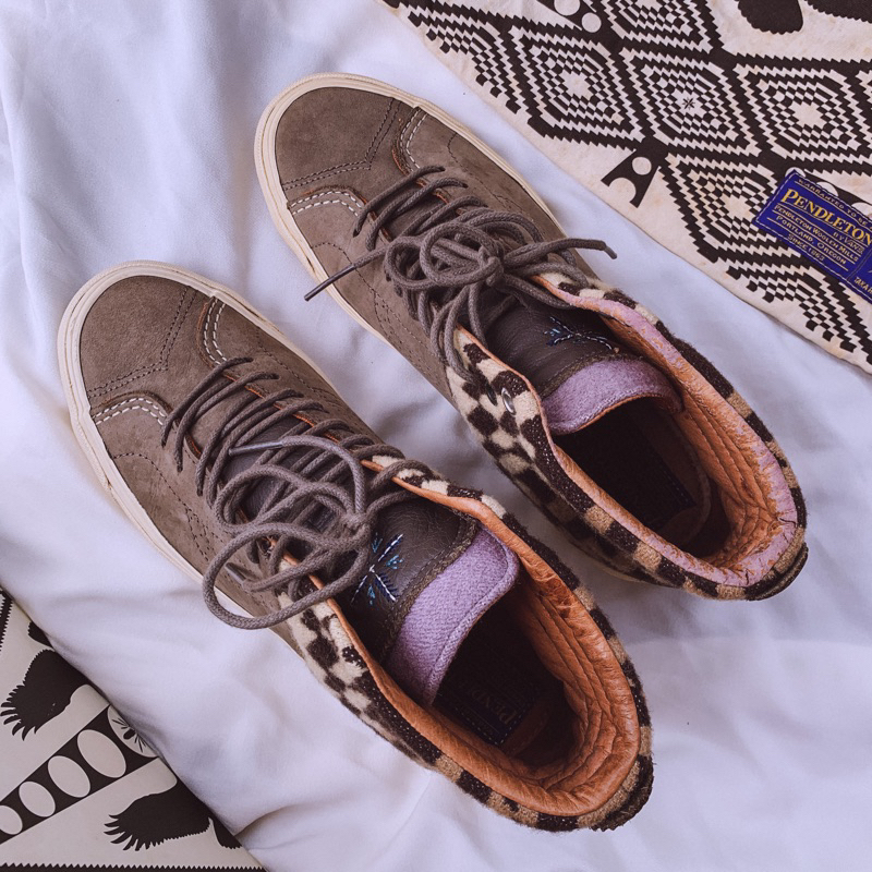 Vans x Takahayashi Sk8 Huarache LX Pendleton