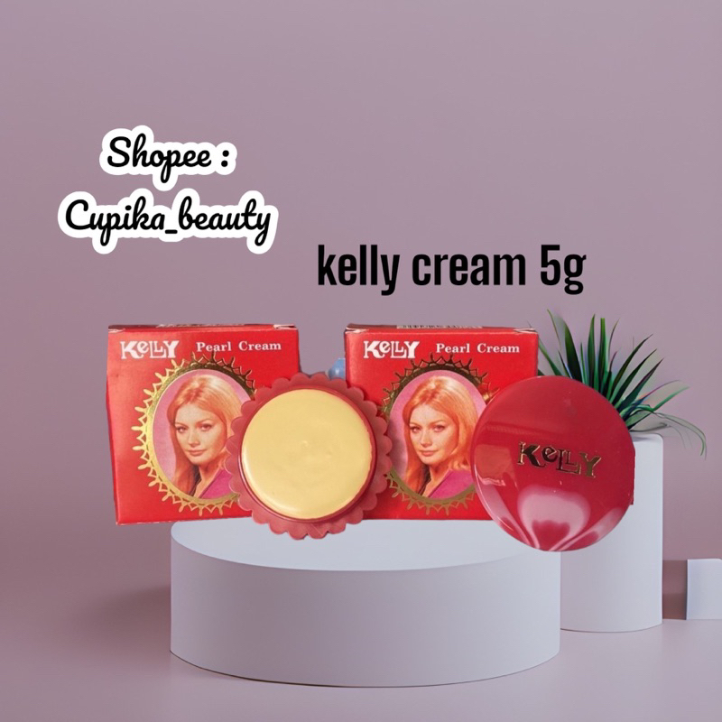 &lt;ki/ls&gt;  kelly pearls cream bpom 5 g -- cream wajah kelly kecil