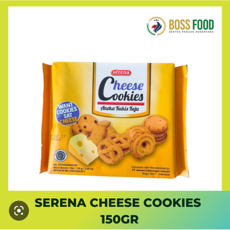 

SERENA CHEESE COOKIES 150gr