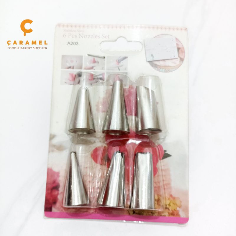 Spuit Penghias Kue-Spuit Kue Set-Nozel-Spuit Buttercream