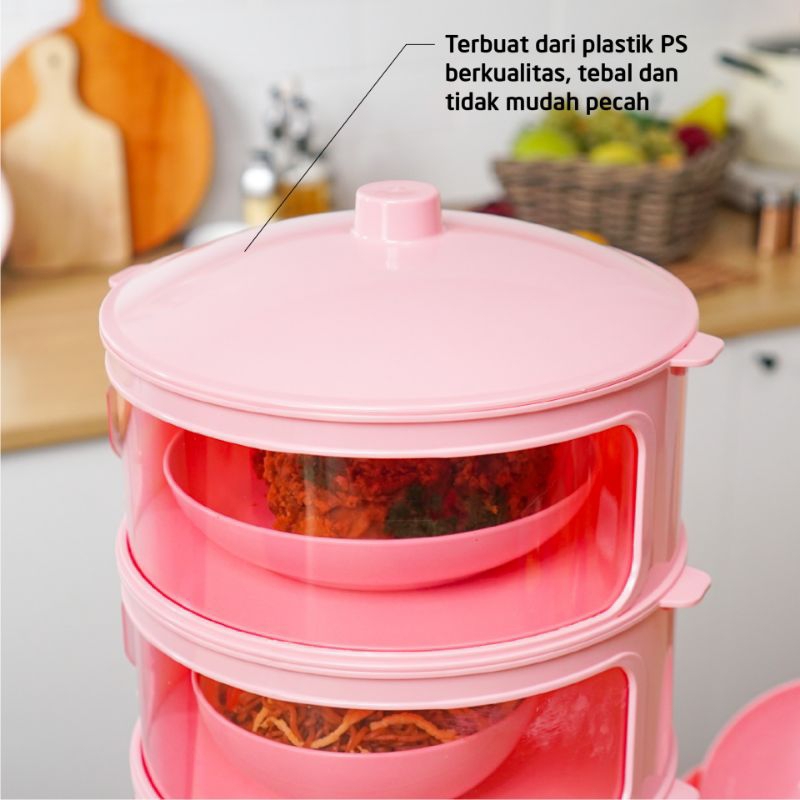 Tudung saji Technoplast 4 susun