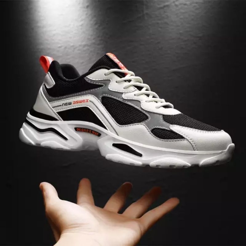 Sneakers Cowok Sport Casual Sptuu Terlaris Sekolah Sd Cod Spatu Sneaker Hitam Spatu Pria Sneakers Ca