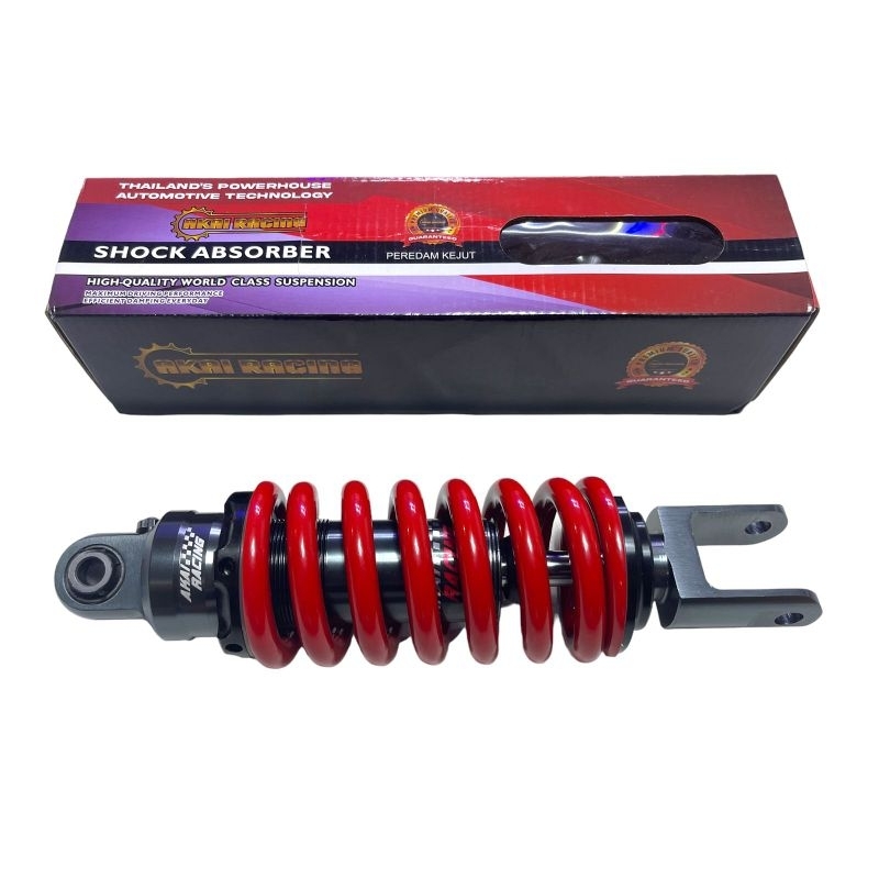 Shock MonoShock Shockbreaker Belakang/ Vixion/Premium/Akai Racing Original Uk-265mm/Stelan. Vixion Old. New. NVL. NVA. R15 V2 V3 Dill