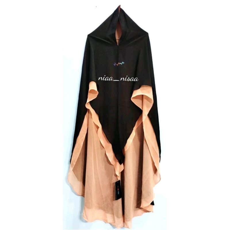 Khimar black sisesa sale khimar sisesa sale