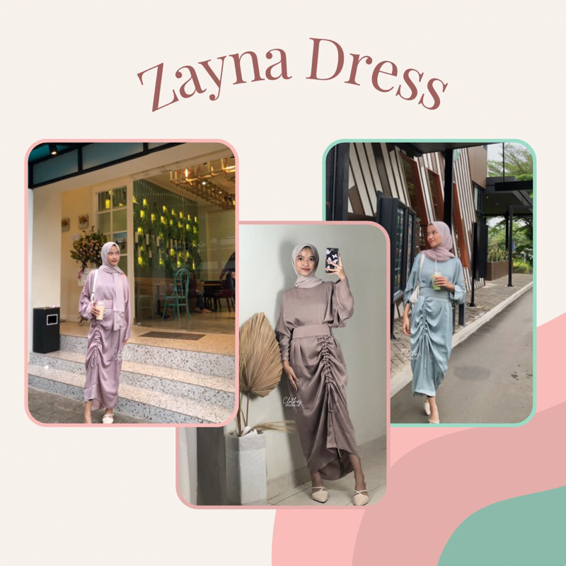 Zayna dress (READY STOCK)