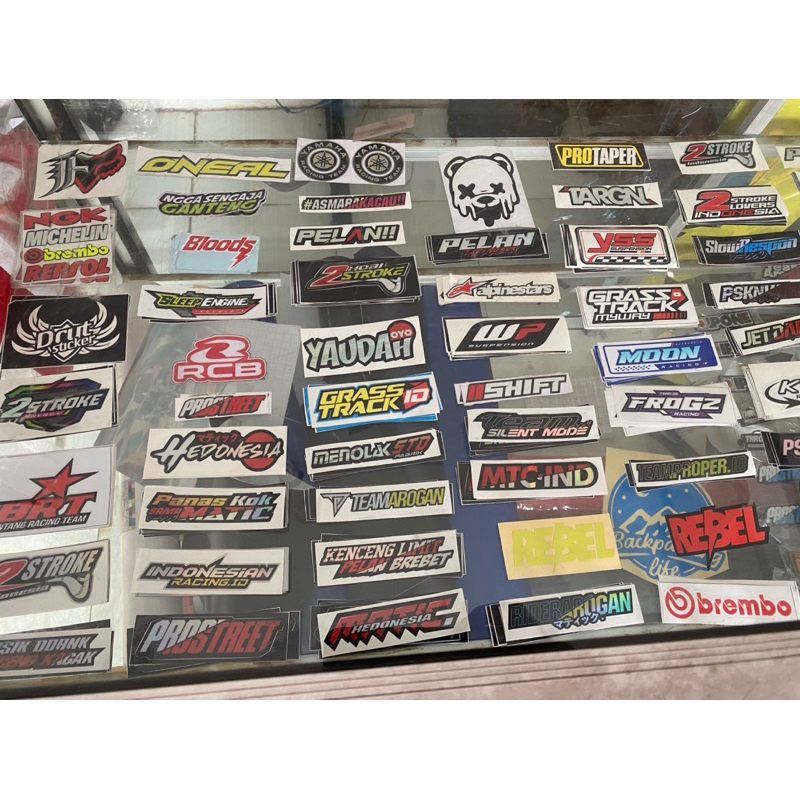 Sticker Matic / Stiker Racing / Stiker Hologram / Matic