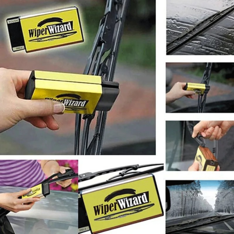 Wiper Wizard Pembersih Wiper Mobil Kusam Kotor Berjamur Alat Pembersih Kaca Mobil