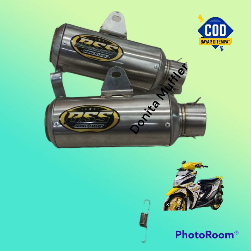 silincer BSS Gp1 Murah Knalpot Motor