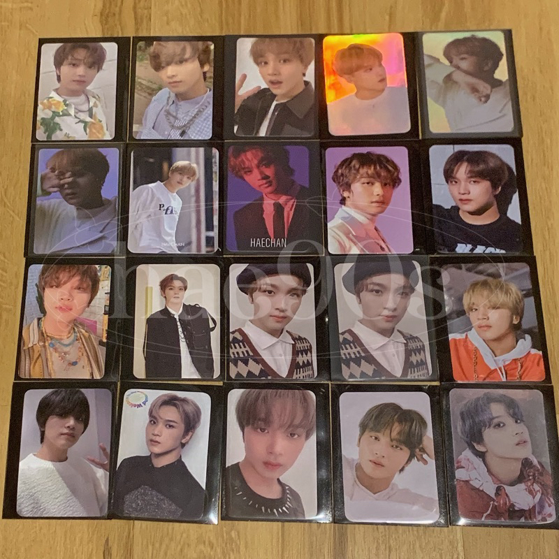 photocard pc haechan nct 127 dream superhuman holo hologram sg21 wtmp glitch mode 90s love hot sauce