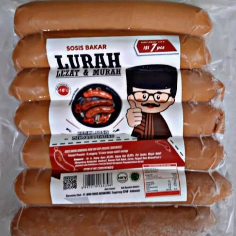 

Lurah Sosis Bakar Jumbo 500gr