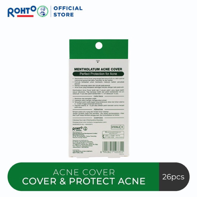 Mentholatum Acne Cover