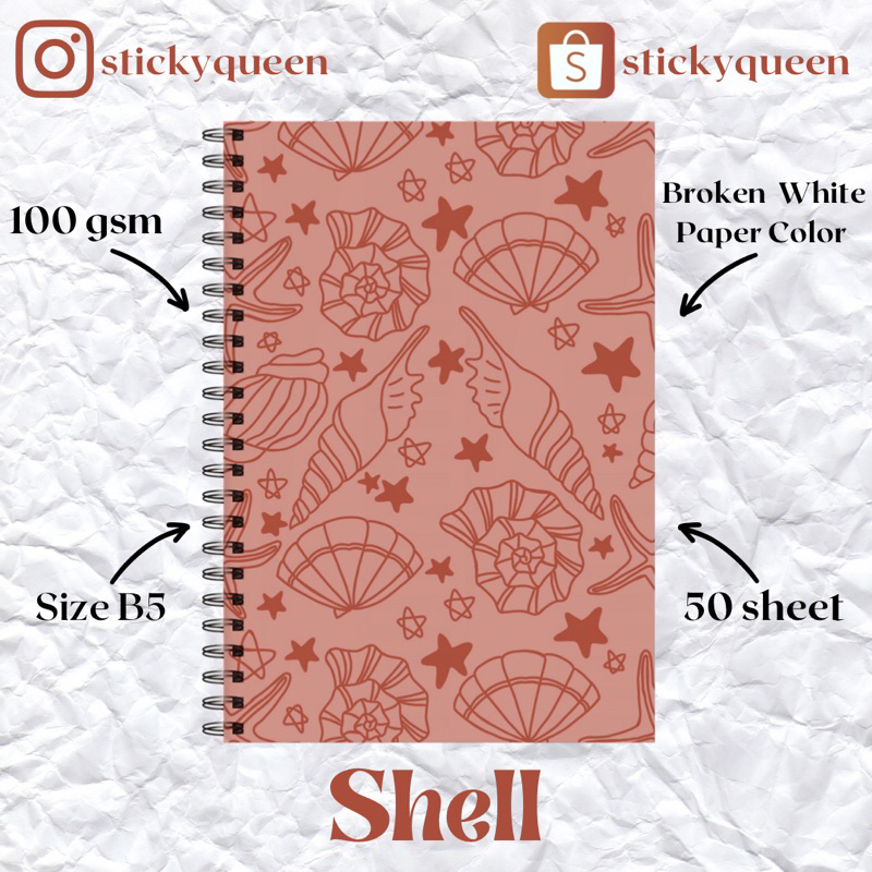 

Pattern Spiral Notebook Jurnaling Notebook Buku Catatan Kuliah