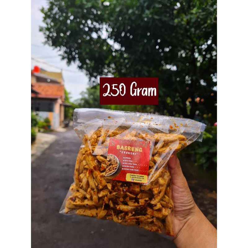 

250 Gr ASIN PEDAS | BALADO PEDAS BASRENG CEUKEKI DAUN JERUK