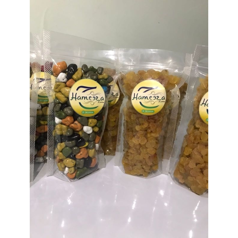 

Coklat kerikil dan Kismis 200 gram