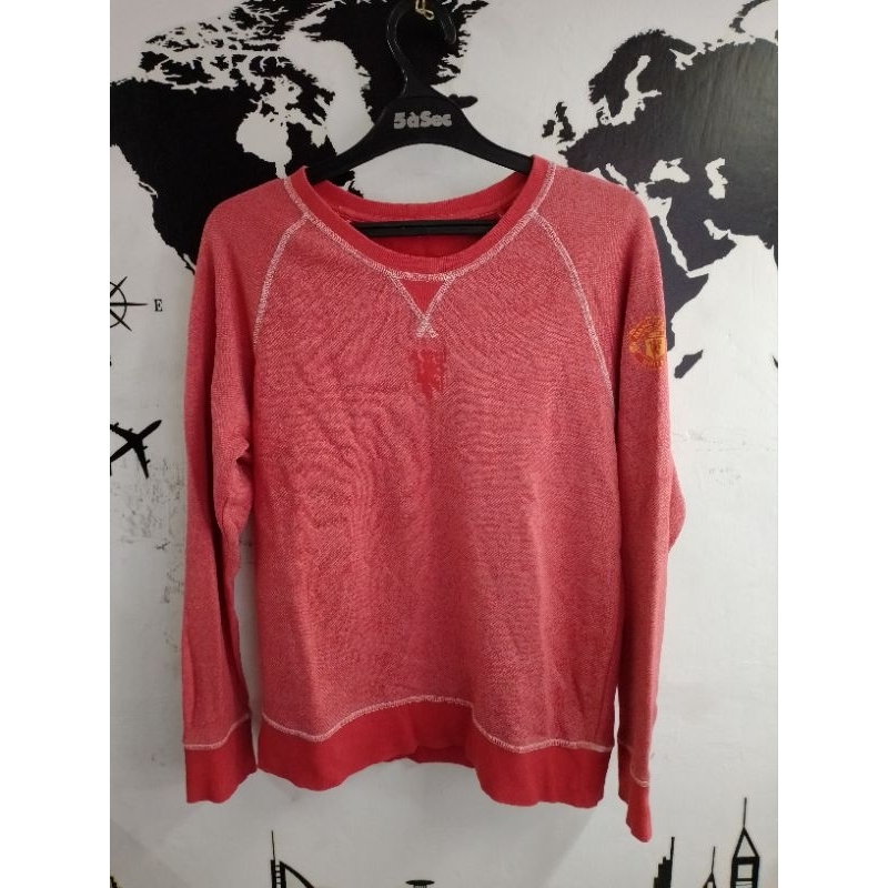 Manchester united fashion crewneck second branded