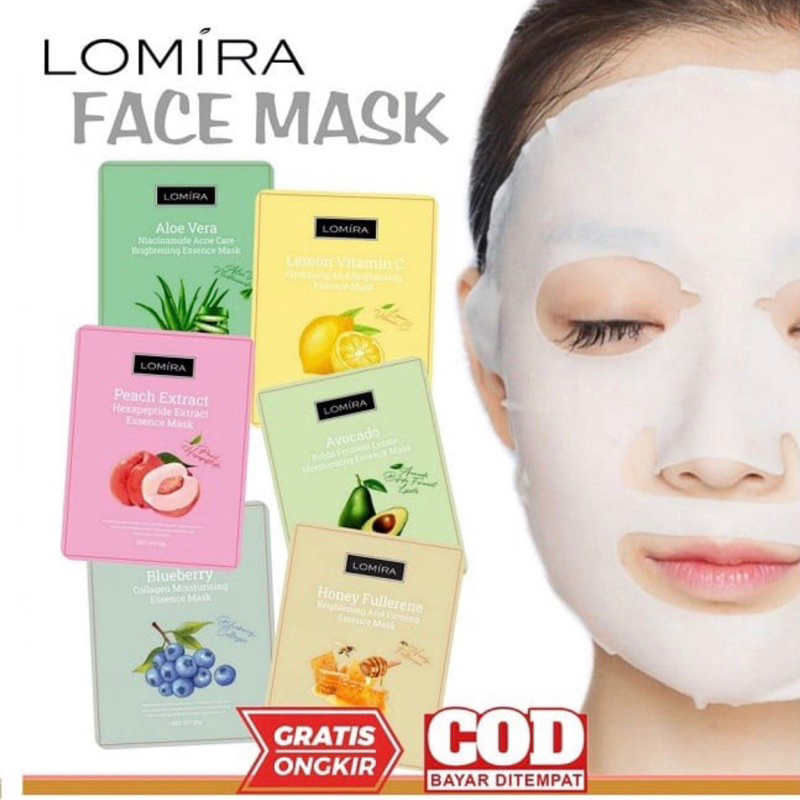 Lomira Face Mask | Masker Wajah | Essence Mask 25gr