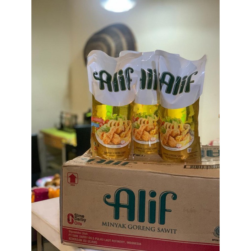

Minyak Goreng Alif 1 Dus (12 Liter)