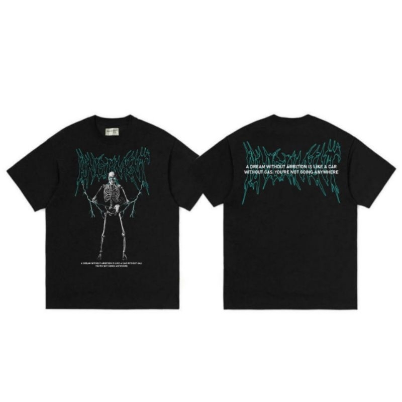 Punishment - Tshirt Art Grafis Streetwear Original Local Brand / Kaos Band / Baju Musik / Skull