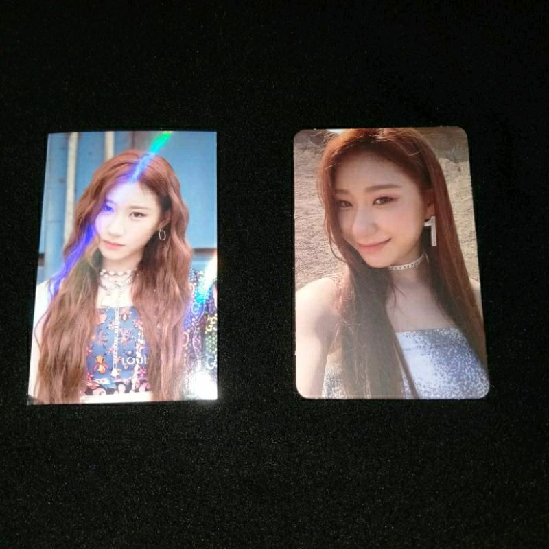 Lee Chaeryeong ITZY Not Shy Withdrama Holo Photocard