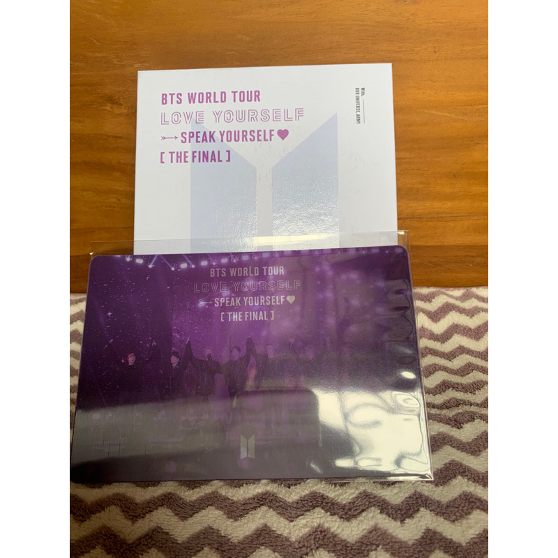 dvd bts love yourself the final fullset