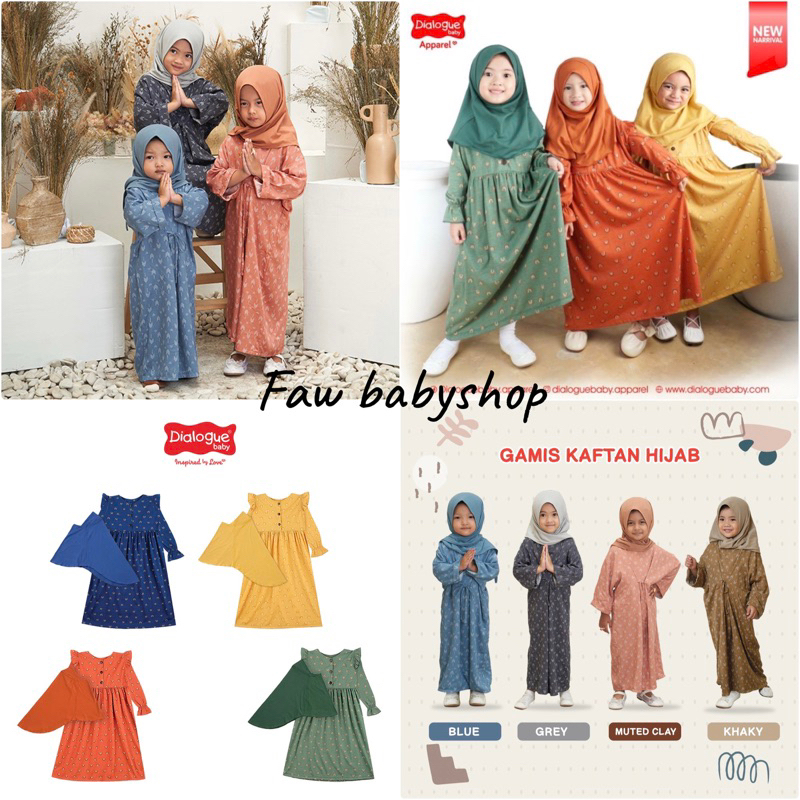 NEW EDISI LEBARAN IDUL FITRI! Dialogue Baby Gamis Kaftan Hijab Set Sagita / Long Dress Gamis Set Hijab Gamis Hijab Anak 1-5 Tahun / Gamis Hijab Bayi Bayi- DFB0194 DFB0195 DFB0196 DFB0197 DFB0198 DFB0311 DFB0312 DFB0313 DFB0314 DFB0315