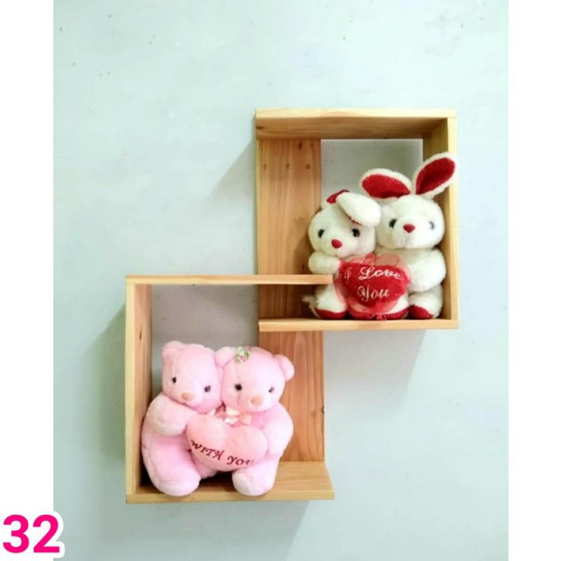 rak dinding minimalis/rak buku/rak boneka/rak serbaguna