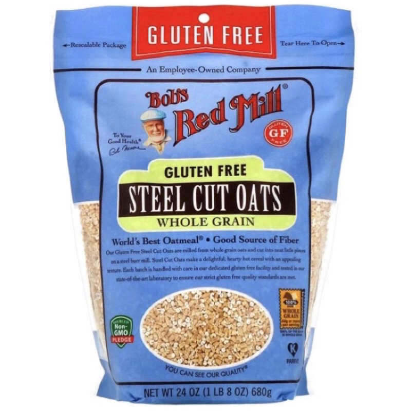 

Bob's Red Mill Steel Cut Oat 680gr / Bobs / Bob's / Red / Mill / BRM / Gluten / Free / Steel / Cut / Oat / 680 gr / KM